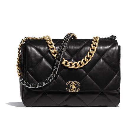 chanel 19 price comparison|Chanel bag 19 price.